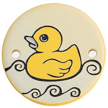 BELLATEX Nášivka dětská KAČENKA 26 mm - sada 2 ks