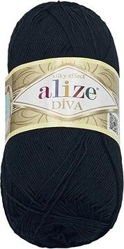 Bellatex Priadza Díva 100 g čierna