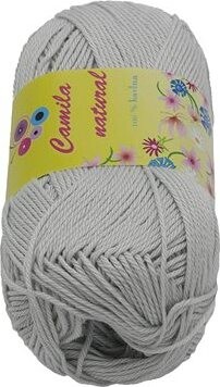 Camilla natural 50 g – 230 svetlo sivá