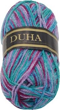 Duha 50 g – 770 tyrkysová, ružová, fialová