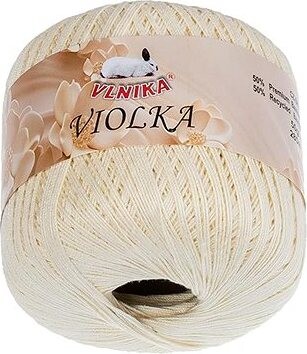 BELLATEX Priadza Violka 50 g – 114 prírodná