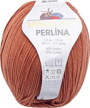 BELLATEX sro Priadza Perlina 100 g - 60133 tehlová