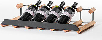 Raxi Classix 5006T Stojan na 6 lahví z oceli a masivního dřeva