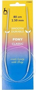 Bellatex jehlice 80cm kruhová č.2,5