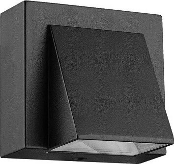 Luxera Prezent Nautic LED 3 W IP44, venkovní nástěnné svítidlo, černé