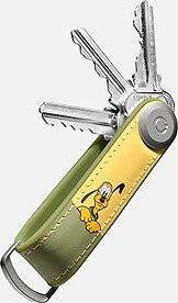 ORBITKEY Disney Hybrid Leather Key Organiser Pluto