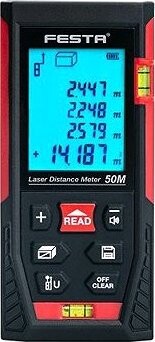FESTA – Laserový diaľkomer, 50 m 26211.01