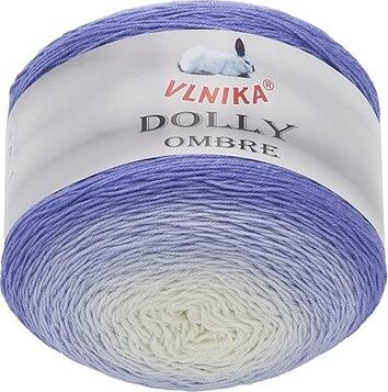 VLNIKA Dolly Ombre 250 g, 303 fialová