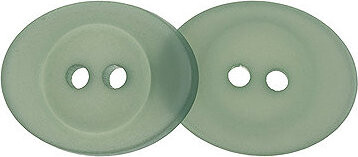 Gombíky Žirovnice Gombík 16 × 18 mm oválik zelený 44610B súprava 6 ks