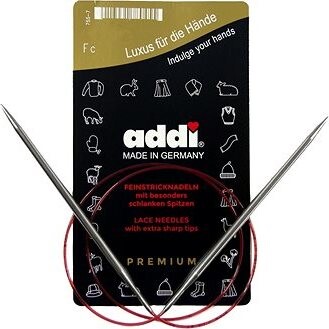 Kruhové jehlice Addi Premium 60 cm / 2,0 mm