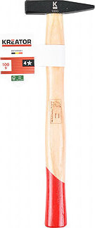KREATOR Kladivo zámečnické s dřevěnou násadou 100 g KRTH90001