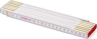 Metrie Profi-15 skládací metr, 3 m, bílý