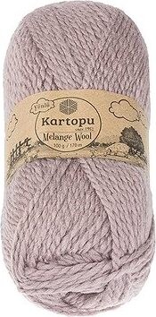 BELLATEX Melange Wool 100 g – 713 fialová