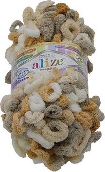 Puffy color 100 g – 5926 béžová, biela