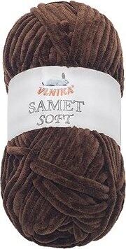 Vlnika Priadza Zamat Soft 100 g – 265 hnedá