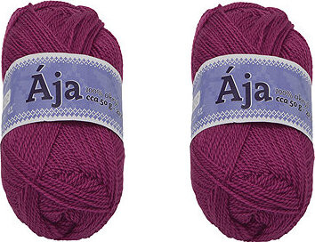 BELLATEX SET 2 ks Priadza Ája NGM 50 g, 951 burgundy