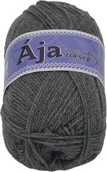 Ája NGM 50 g – 908 tmavo sivá