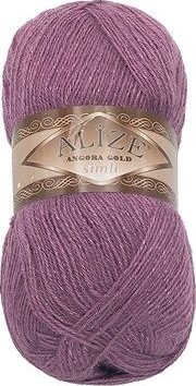 Bellatex Angora Gold Simli 100g, 28 fialová