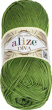 BELLATEX Priadza Diva 100 g - 210 zelená