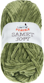 BELLATEX Priadza Samet Soft 100 g - 224 machovo zelená