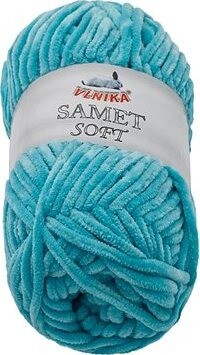 Vlnika Zamat Soft 100 g, 253 tyrkysová