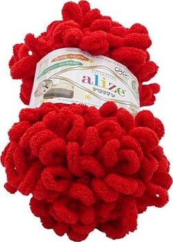 Puffy 100 g – 56 červená