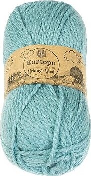 BELLATEX Melange Wool 100 g – 5017 modrá