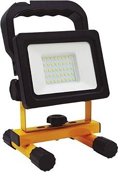 Garsaco Přenosný USB nabíjecí LED reflektor 20W 2000lm, studený, stmívatelný vypínačem