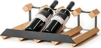 Raxi Classix 5004T Stojan na 4 lahve z oceli a masivního dřeva