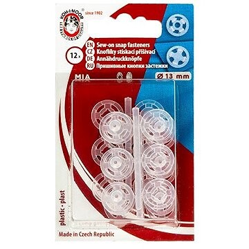 BELLATEX Gombíky stláčacie prišívacie priemer 13 mm 12 ks