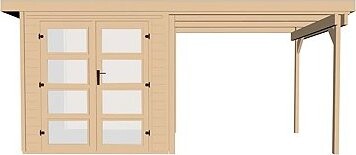 Weka Drevený záhradný domček 321 (508 × 237 × 206 cm)
