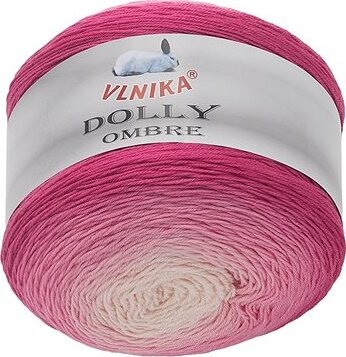 VLNIKA Dolly Ombre 250 g, 306 ružová