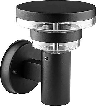 Luxera Prezent Umera LED 9 W IP44, venkovní nástěnné svítidlo, černé
