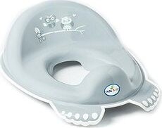 TEGA BABY, adaptér na WC sovičky – sivý