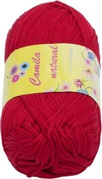 Camilla natural 50 g – 19 červená