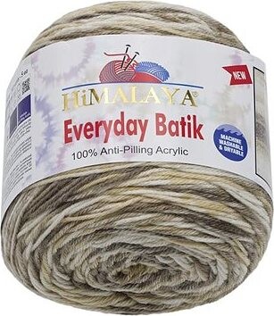 BELLATEX sro Priadza Everyday Batik 140 g - 74214 béžová, hnedá