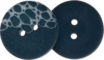 Gombíky Žirovnice Gombík 2 cm zelený s mozaikou, 349890D, súprava 3 ks