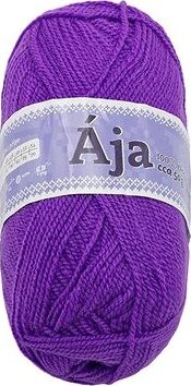 Bellatex s.r.o. Priadza Ája NGM 50 g – 959 fialová