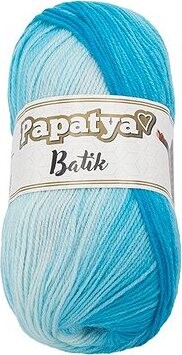 Bellatex Papatya Batik 100g, 554-06 tyrkysová