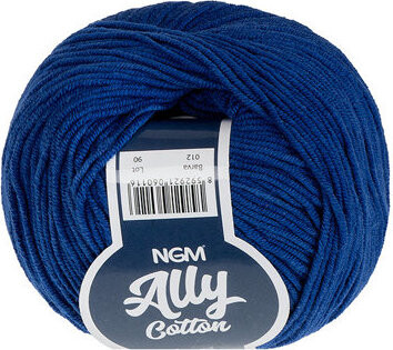 BELLATEX Priadza Ally cotton 50 g - 012 tmavo modrá