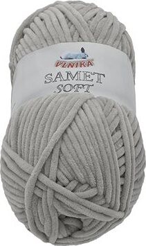 Samet Soft 100 g – 260 svetlosivá