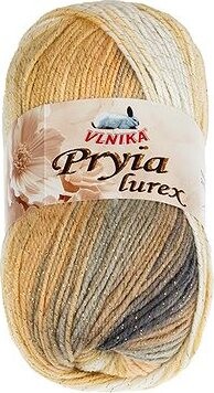 BELLATEX Priadza Pryia lurex 100 g – 315 béžová, biela