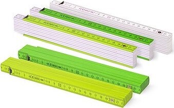 Metrie Block-52 skládací metr, 2 m, zelené odstíny