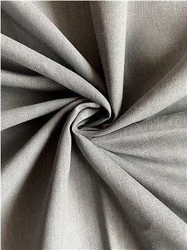 Kaptan Bavlnený obrus 140 × 225 cm, tmavosivý