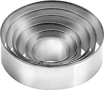 TESCOMA Vykrajovadlá okrúhle DELÍCIA, 6 ks