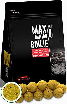 Haldorádó Boilies Max Motion Long Life 800 g 24 mm Sladký ananas