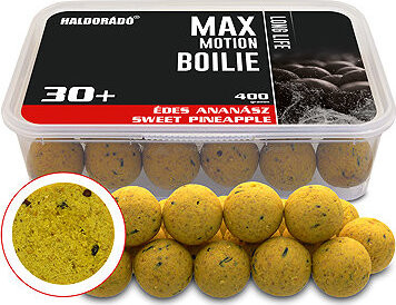 Haldorádó Boilies Max Motion Long Life 400 g 30 mm Sladký ananas