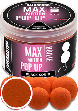 Haldorádó Pop-Up Boilies Max Motion 50 g 16+20 mm Černá chobotnice