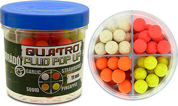Haldorádó Fluo Pop-Up Boilies Quatro Mix 50 g 11 mm