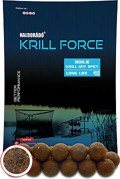 Haldorádó Boilies Krill Force Long Life 700 g 20 mm Krill Hot Spicy